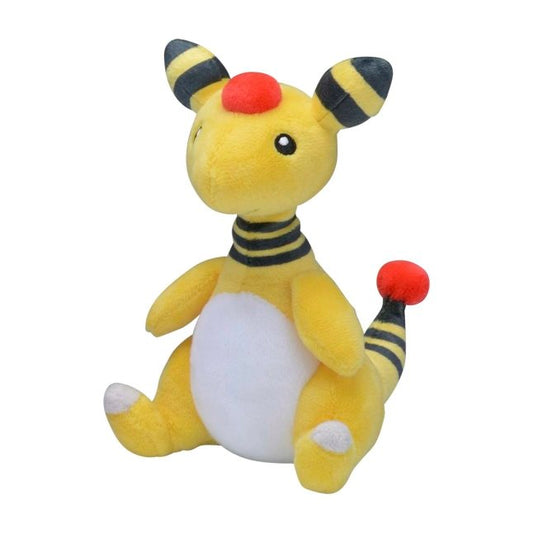 Pokemon Center: Sitting Cuties: Ampharos Plush # 181 -  Generation 2 - 6 In