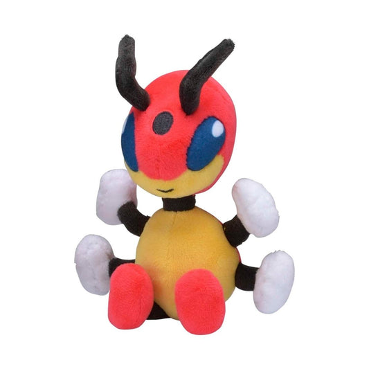 Pokemon Center: Sitting Cuties: Ledian Plush # 166 -  Generation 2 - 6 In