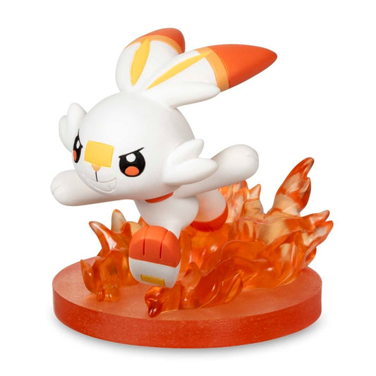 Pokemon Center Pokémon Gallery Figure: Scorbunny (Quick Attack)