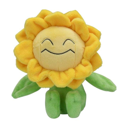 Pokemon Center: Sitting Cuties: Sunflora Plush # 192 -  Generation 2 - 6 In