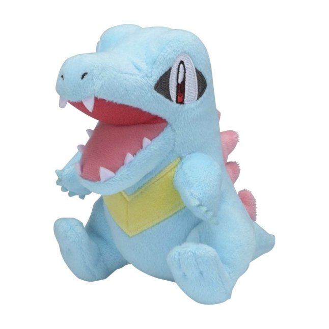 Pokemon Center: Sitting Cuties: Totodile Plush # 158 -  Generation 2 - 6 In