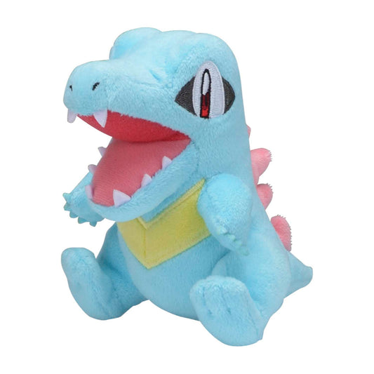 Pokemon Center: Sitting Cuties: Totodile Plush # 158 -  Generation 2 - 6 In