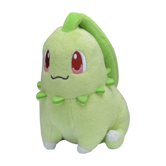 Pokemon Center: Sitting Cuties: Chikorita Plush # 152 -  Generation 2 - 6 In