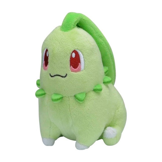 Pokemon Center: Sitting Cuties: Chikorita Plush # 152 -  Generation 2 - 6 In