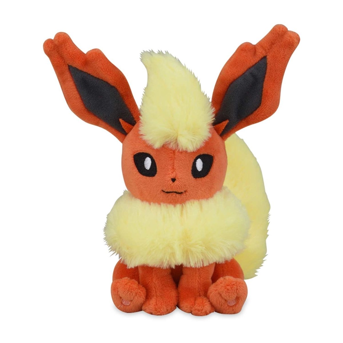 Pokemon Center: Sitting Cuties: Flareon Plush # 136 -  Generation 1 - 6 In