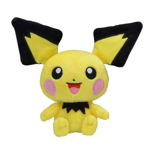 Pokemon Center: Sitting Cuties: Pichu Plush # 172 -  Generation 2 - 6 In