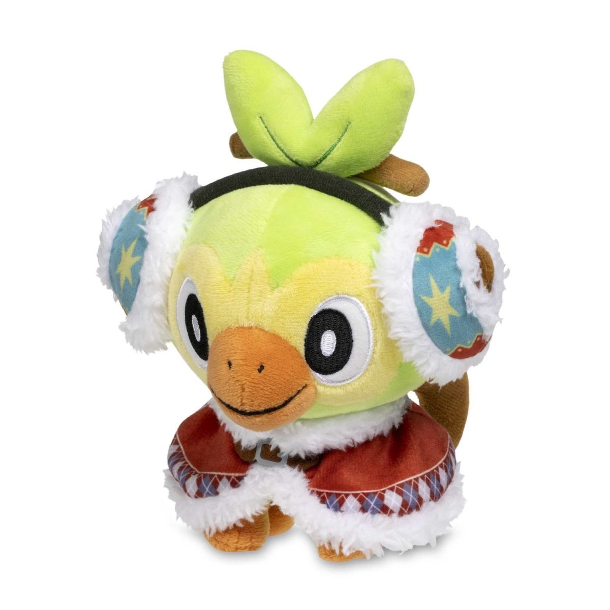 Pokemon Center Grookey Pokémon Winter Carnival Poké Plush - 7 ½ In.