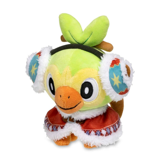 Pokemon Center Grookey Pokémon Winter Carnival Poké Plush - 7 ½ In.