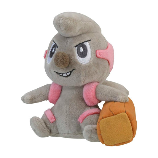 Pokemon Center: Sitting Cuties: Timburr Plush # 532 -  Generation 5 - 6 In