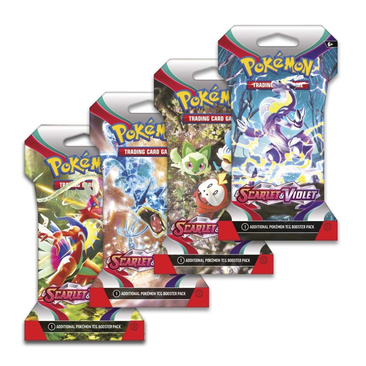 POKEMON TCG: Scarlet & Violet Booster Packs - 8 Pack (80 Cards)