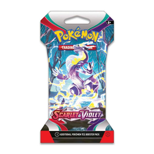POKEMON TCG: Scarlet & Violet Booster Packs - 8 Pack (80 Cards)