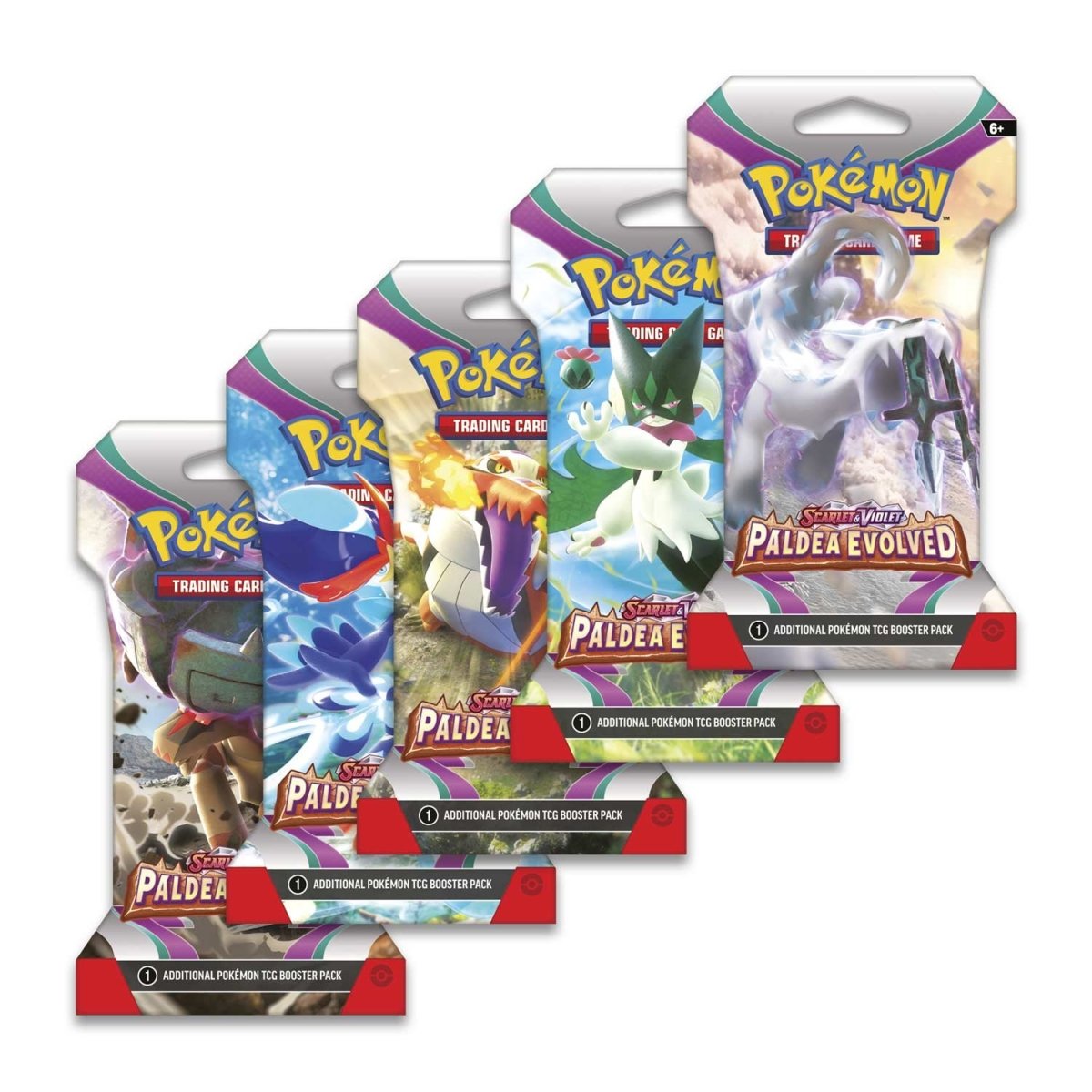 Pokemon TCG: Scarlet & Violet-Paldea Evolved - 8 Booster Packs