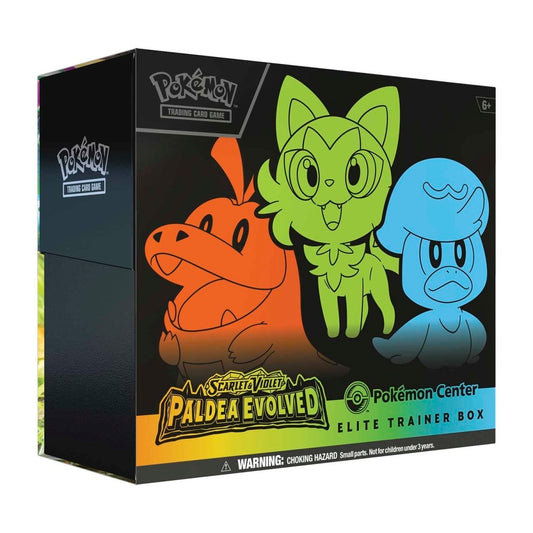 Pokemon TCG: Scarlet & Violet - Paldea Evolved Pokemon Center Elite Trainer Box - 11 Packs, Promos
