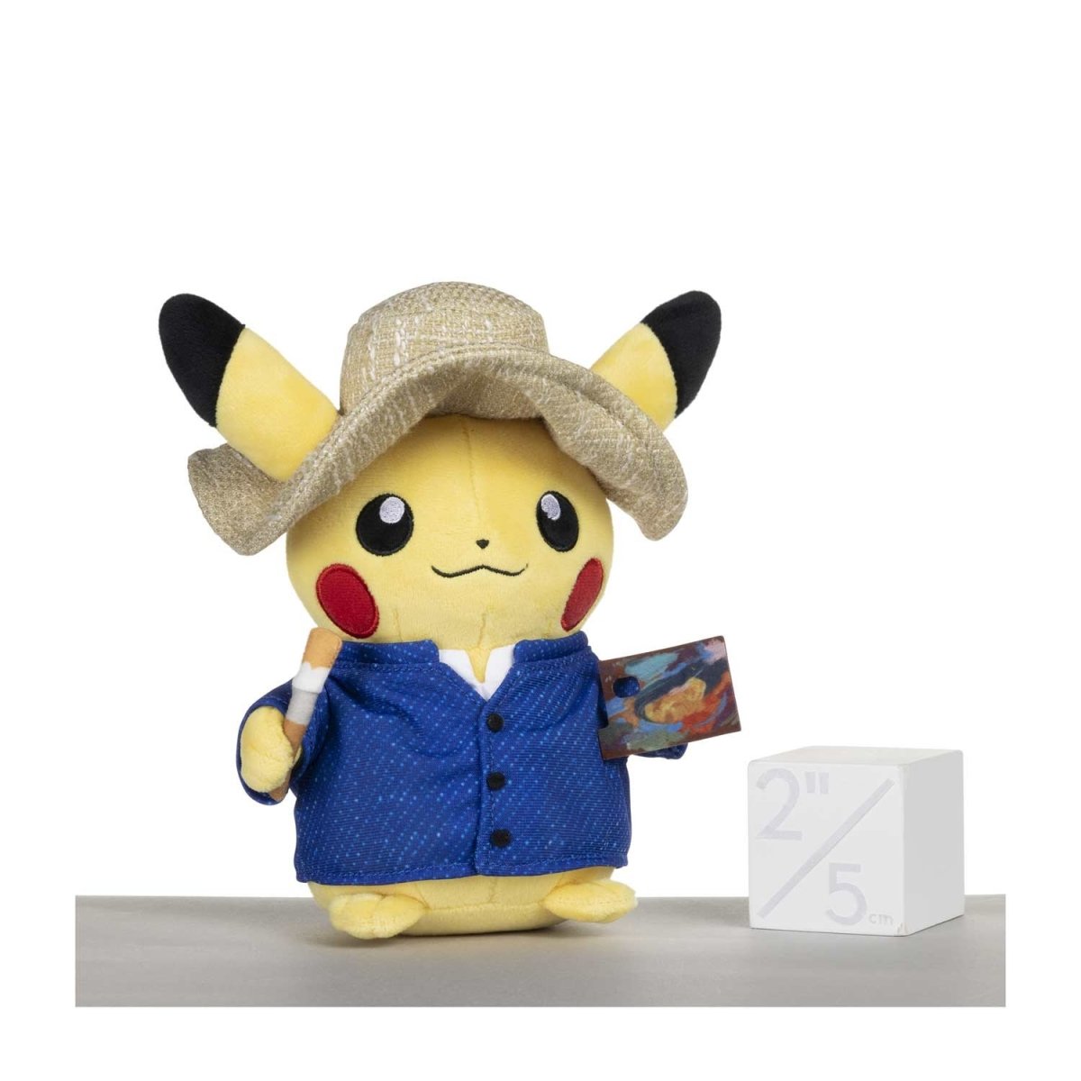 Pokemon Center × Van Gogh Museum: Pikachu Plush - 7 ¾ In.