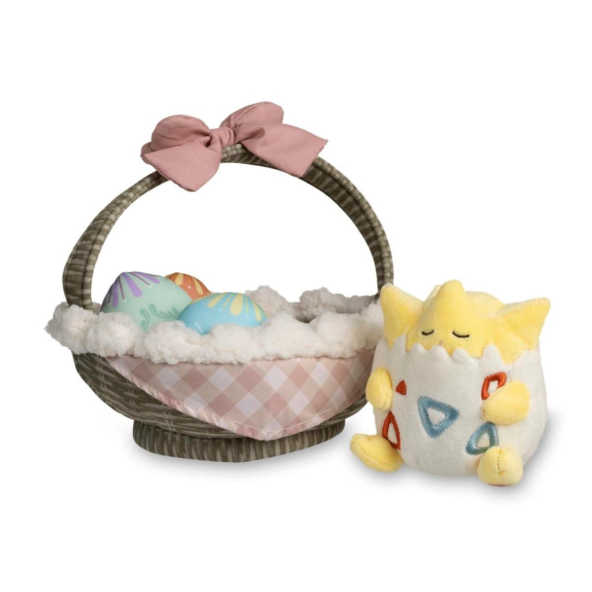 Pokemon Center: Togepi Happy Spring Plush, 7 ¾ Inch