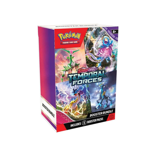 POKEMON TCG: SCARLET AND VIOLET: TEMPORAL FORCES: BOOSTER BUNDLE DISPLAY (10 UNITS) Preorder: Release Date: 03/22/2024
