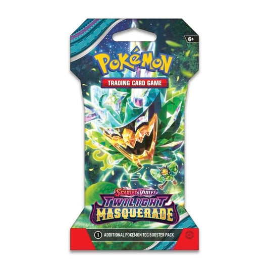 Pokemon TCG: Twilight Masquerade – Single Booster Pack – 10 Cards