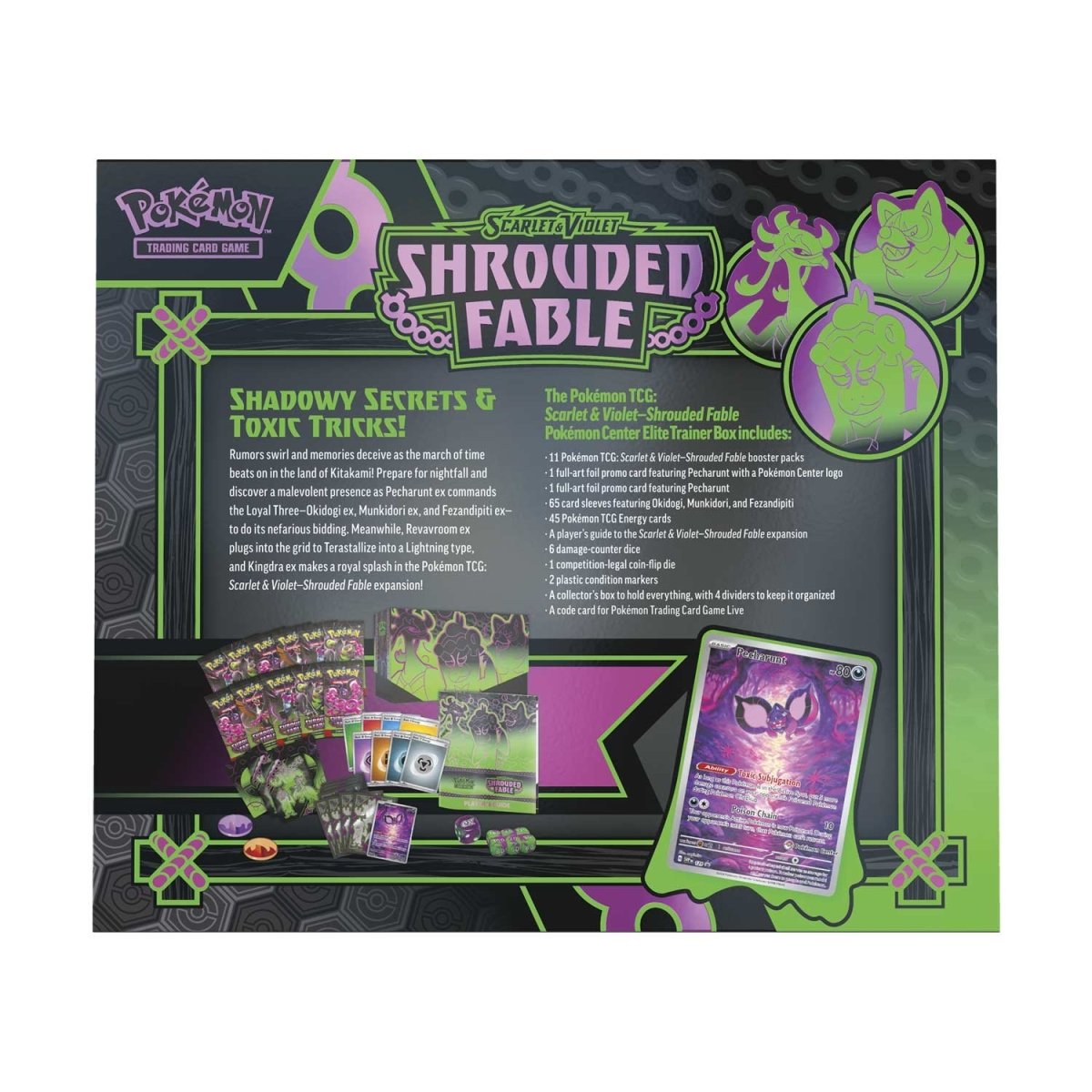 Pokemon TCG: Scarlet & Violet-Shrouded Fable Pokémon Center Elite Trainer Box