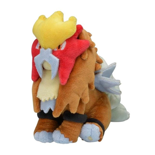 Pokemon Center: Sitting Cuties: Entei Plush # 244 -  Generation 2 - 6 In