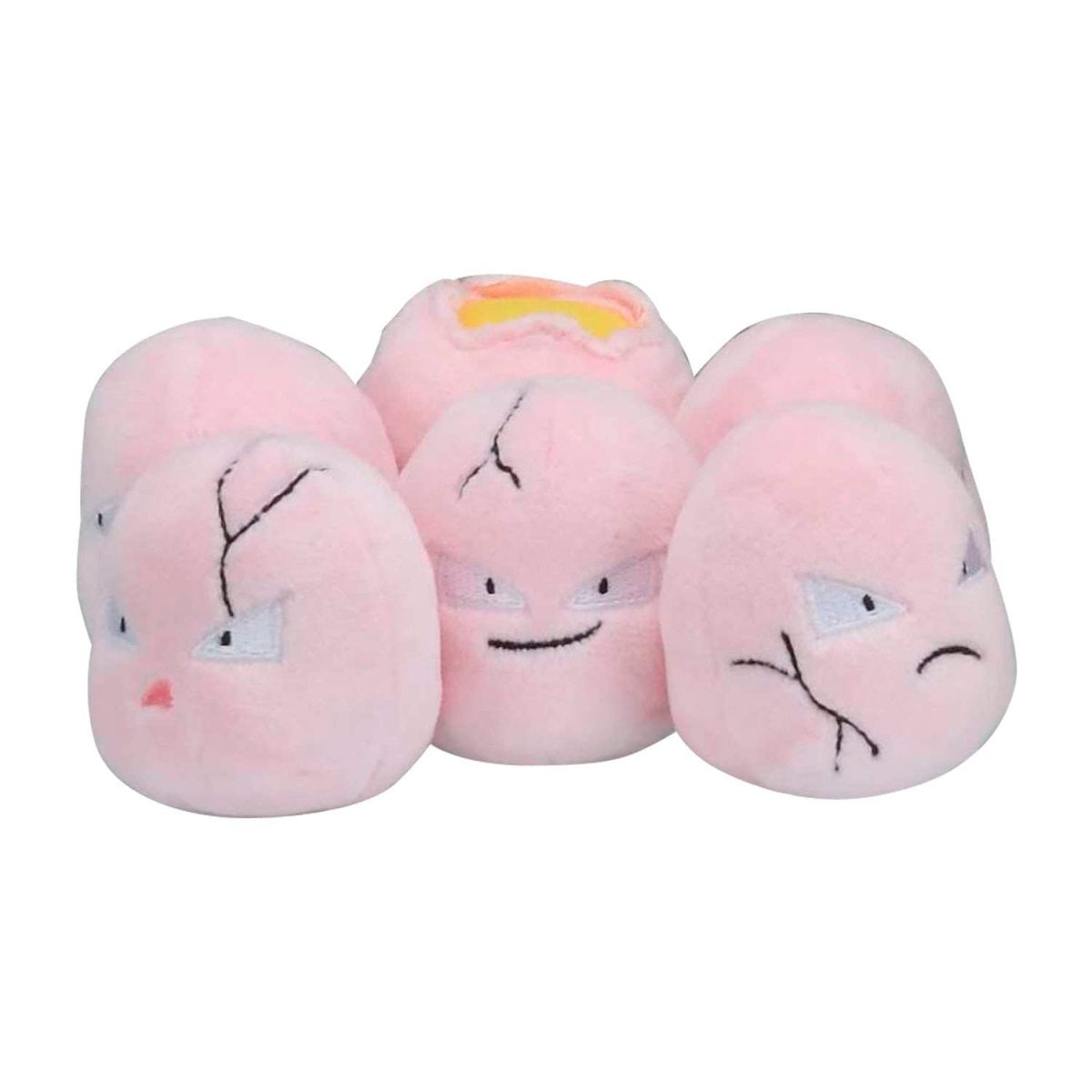 Pokemon Center: Sitting Cuties: Exeggcute Plush # 102 -  Generation 1 - 6 In