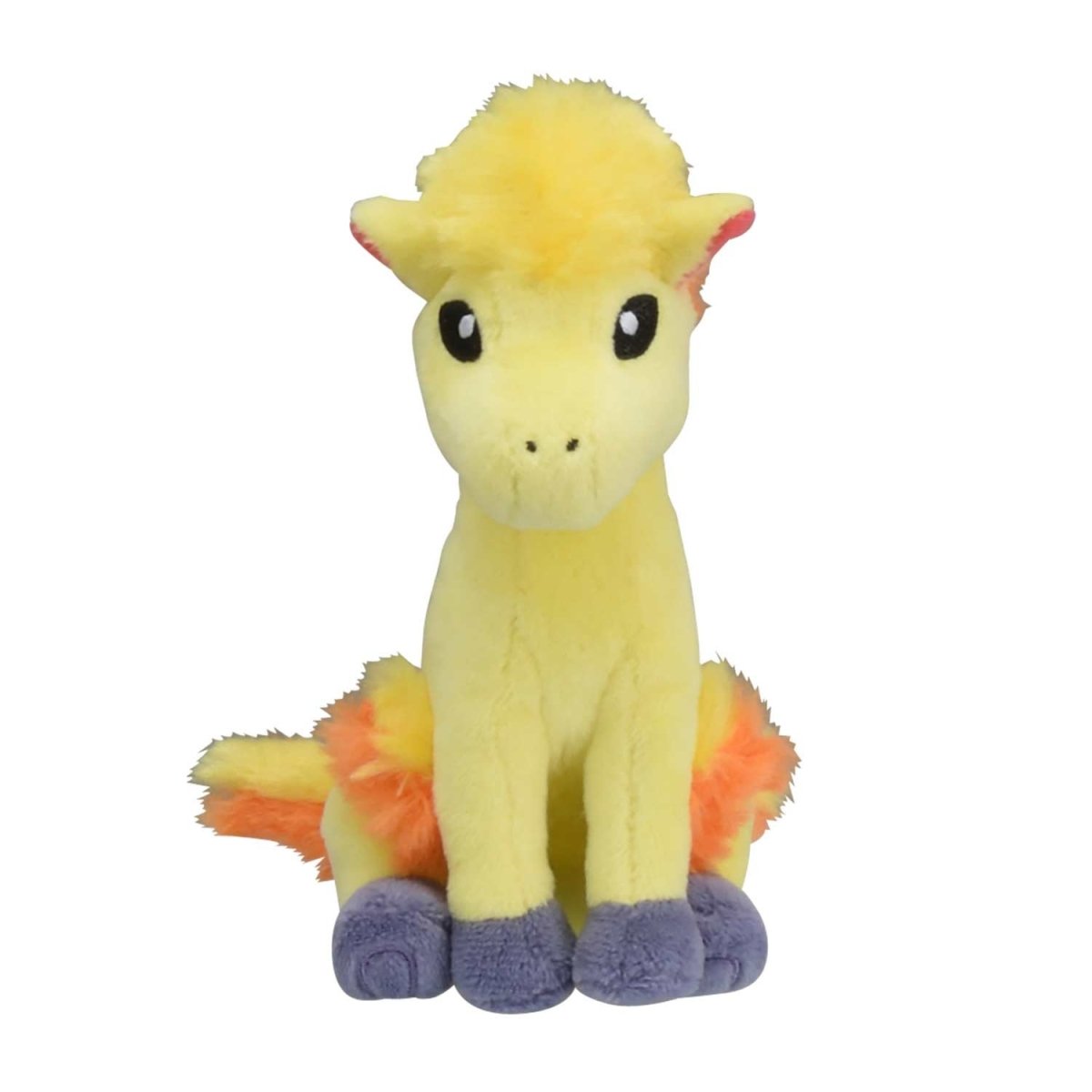 Pokemon Center: Sitting Cuties: Ponyta Plush # 77 -  Generation 1 - 6 In