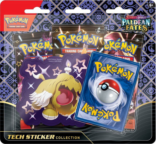 POKEMON TCG: Scarlet and Violet: PALDEAN Fates: TECH Sticker Collection - Shiny Maschiff