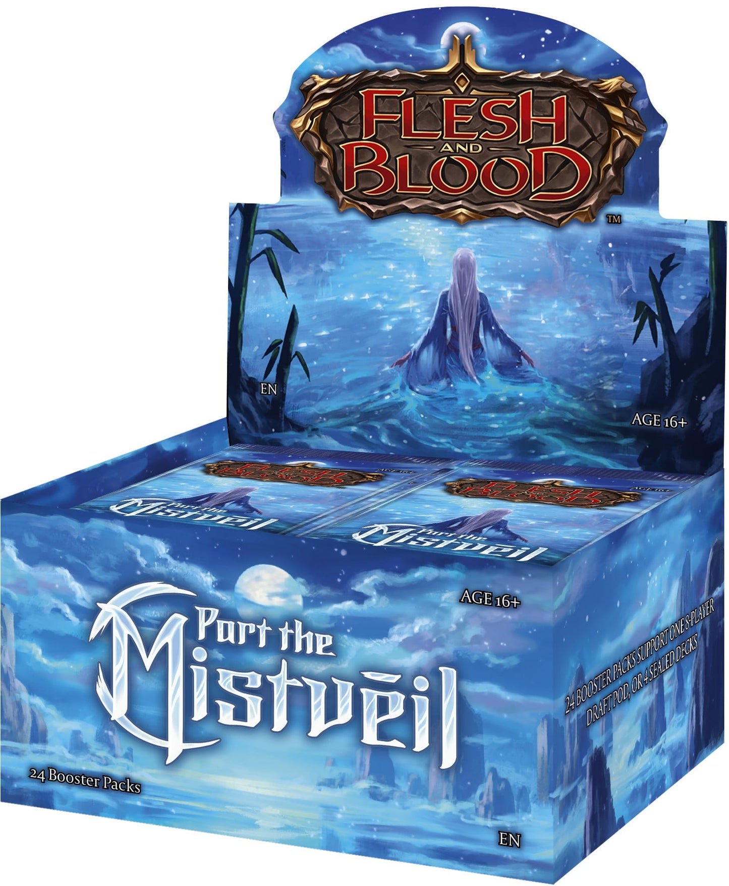 Flesh and Blood TCG: Part the Mistveil Booster Box (24 Packs)