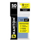 Phantom Sleeves: "Yellow Size" (41mm x 63mm) - Gloss/Matte (50) (Compatible with: Mini-American Card Sleeves)