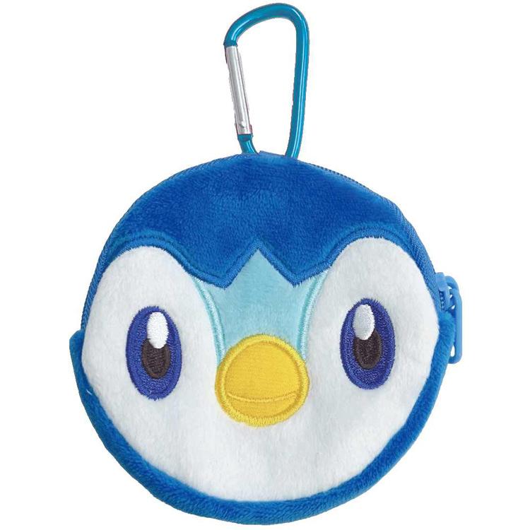 Pokemon Mini Pouch Carabiner - Piplup, 4.3"