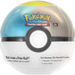 Pokemon TCG Moon Poke Ball Tin Trading Card Game Contains 3 Booster Packs Plus 2 Sticker Sheets