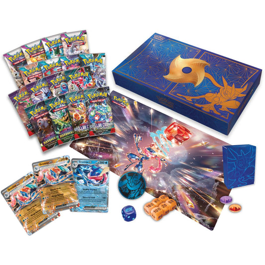 Pokemon TCG: Greninja ex Premium Collection - 16 Packs, Promos