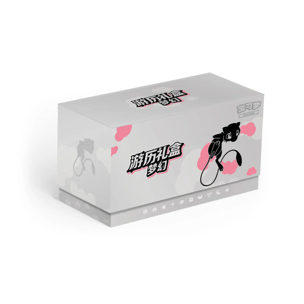 Pokémon Trading Card Game Mew Mystery Gift Box Chinese Edition – Includes Booster Packs, Collect 151 Packs & Accessories – Pokémon TCG Mainland China Exclusive