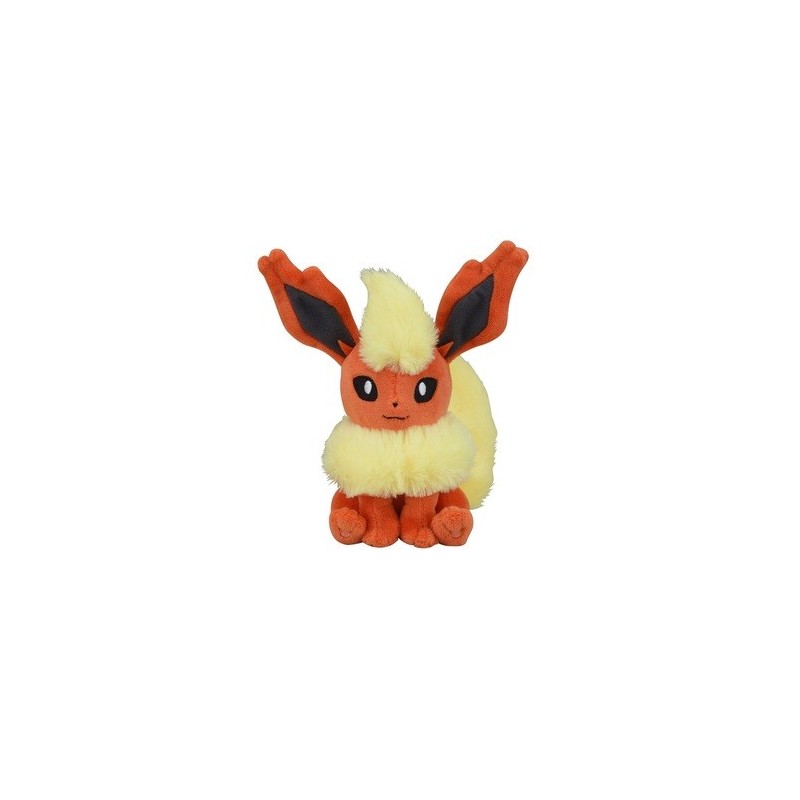 Pokemon Center: Sitting Cuties: Flareon Plush # 136 -  Generation 1 - 6 In