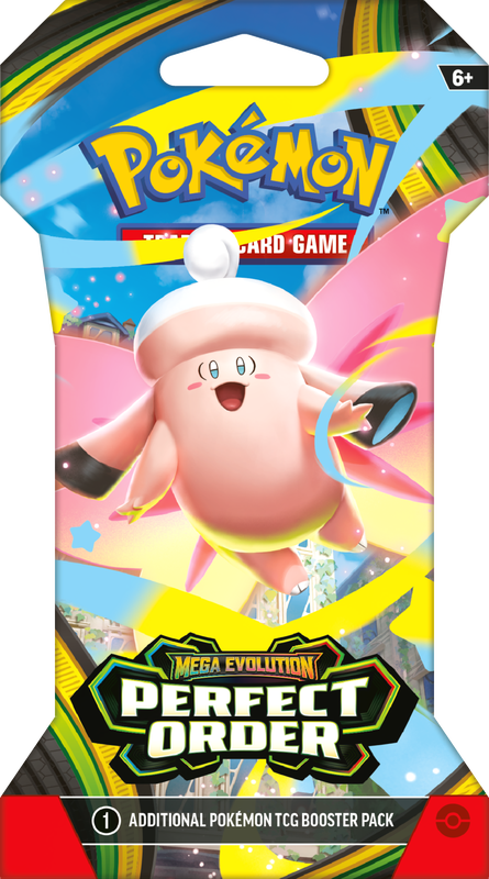 Pokemon TCG: Mega Evolutions - Perfect Order Sleeved Booster Pack - 10 Cards