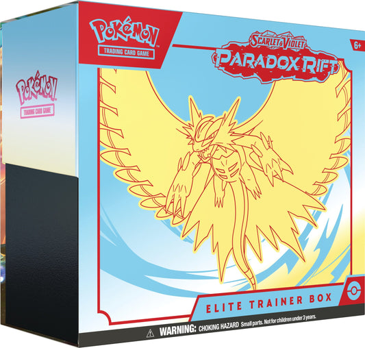 POKEMON TCG: SCARLET AND VIOLET: PARADOX RIFT: ELITE TRAINER BOX - Roaring Moon