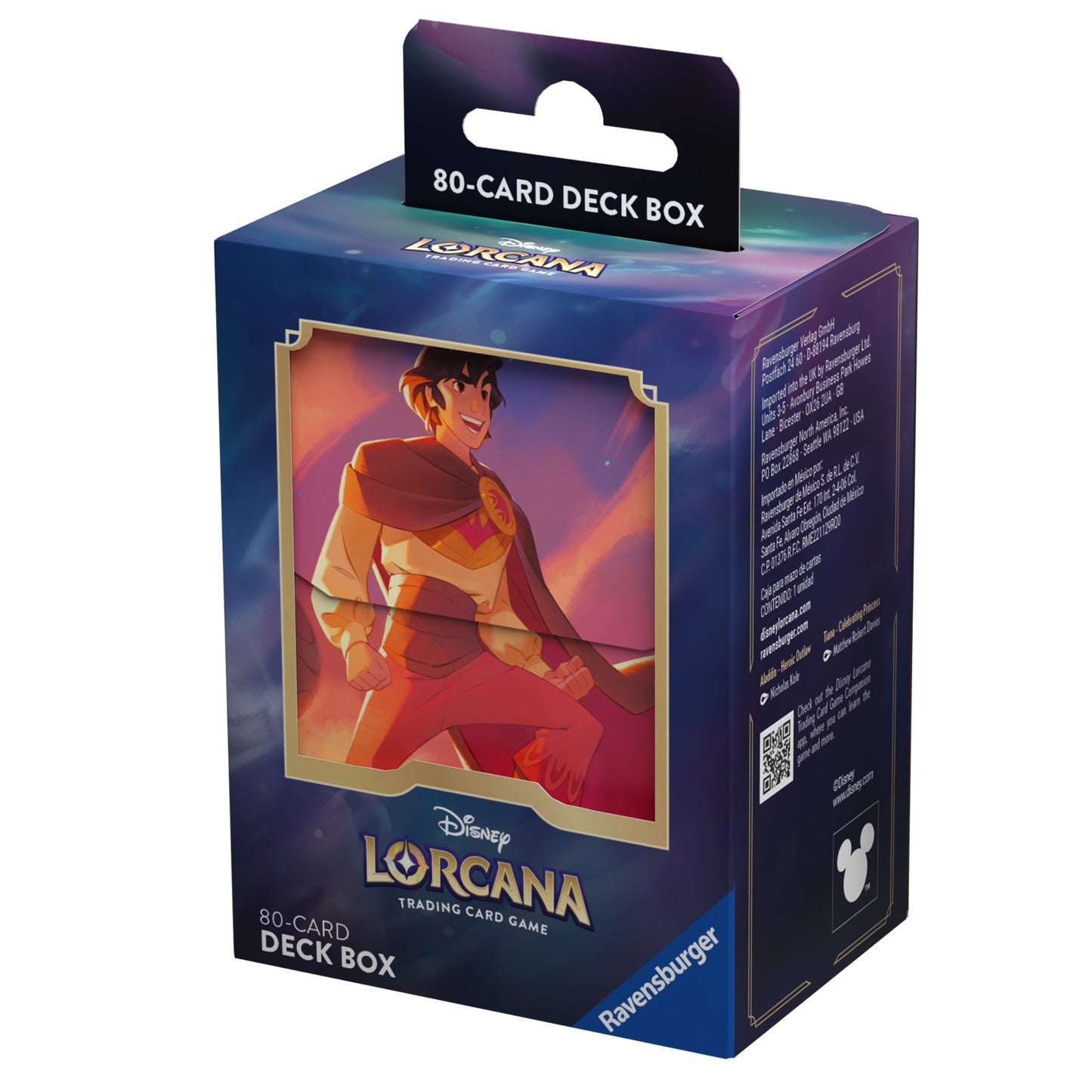 Lorcana TCG: Shimmering Skies: Deck Box - Aladdin