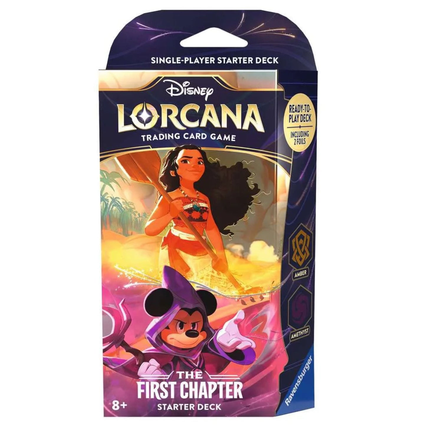Disney Lorcana: The First Chapter Starter Deck (Amber & Amethyst)