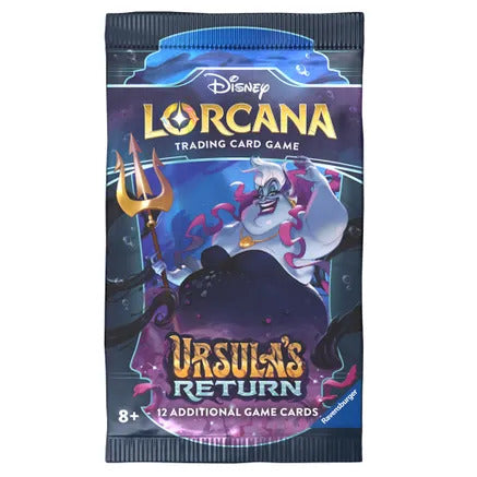 Lorcana 12 Card Booster Pack Lorcana Ursulas Return