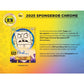 Topps 2025 SpongeBob Chrome 25th Anniversary 7-Pack Blaster Box
