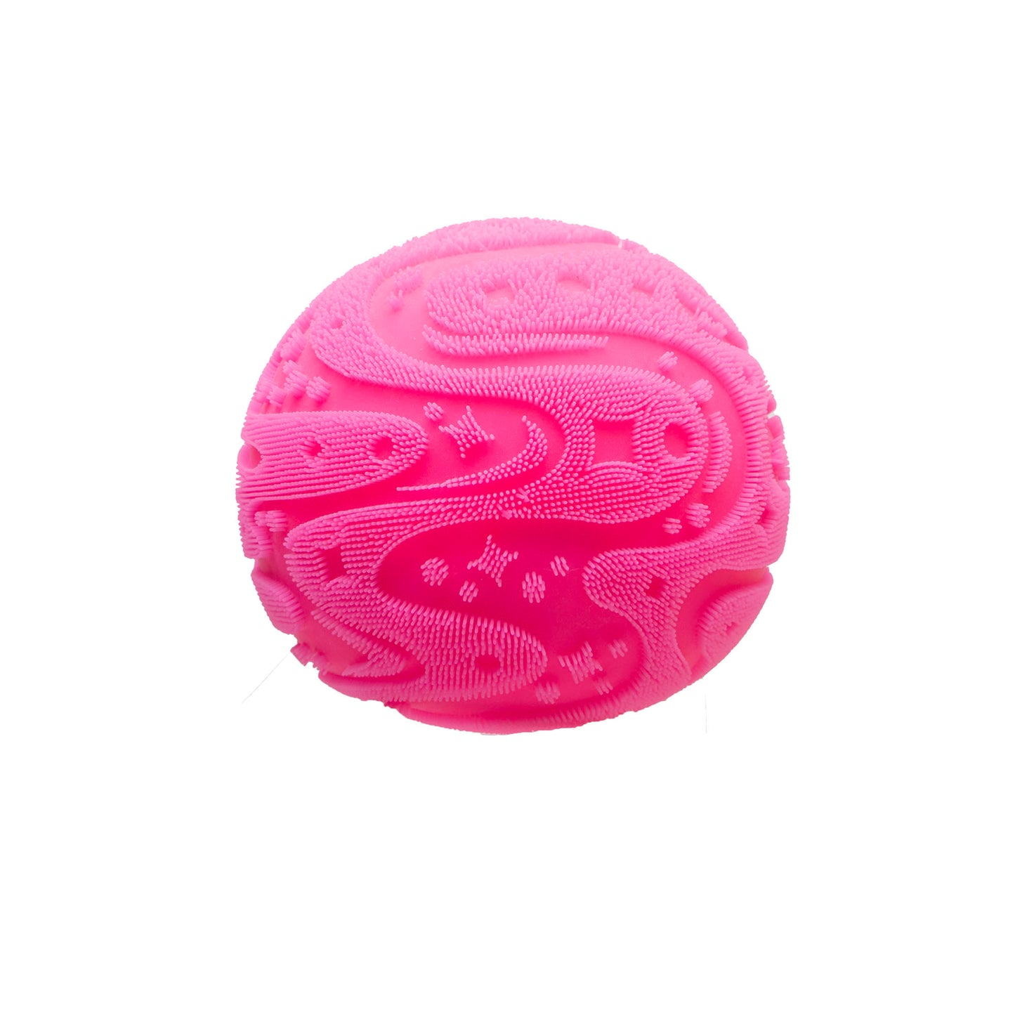 NeeDoh Fuzz Ball - Sensory Squeeze Toy - Pink