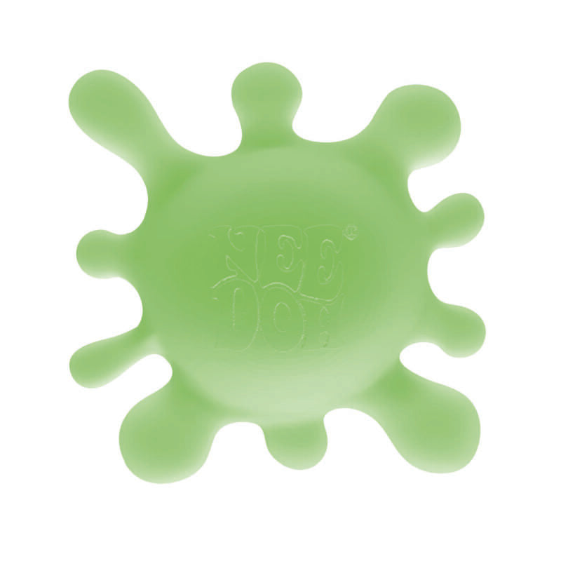 NeeDoh SplootSplat -The Splat that Sploots - Sensory Toy to Squish, Squeeze, and Pull - Green