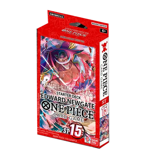 ONE PIECE TCG: Edward Newgate (Whitebeard) (Red) STARTER DECK (ST-15)