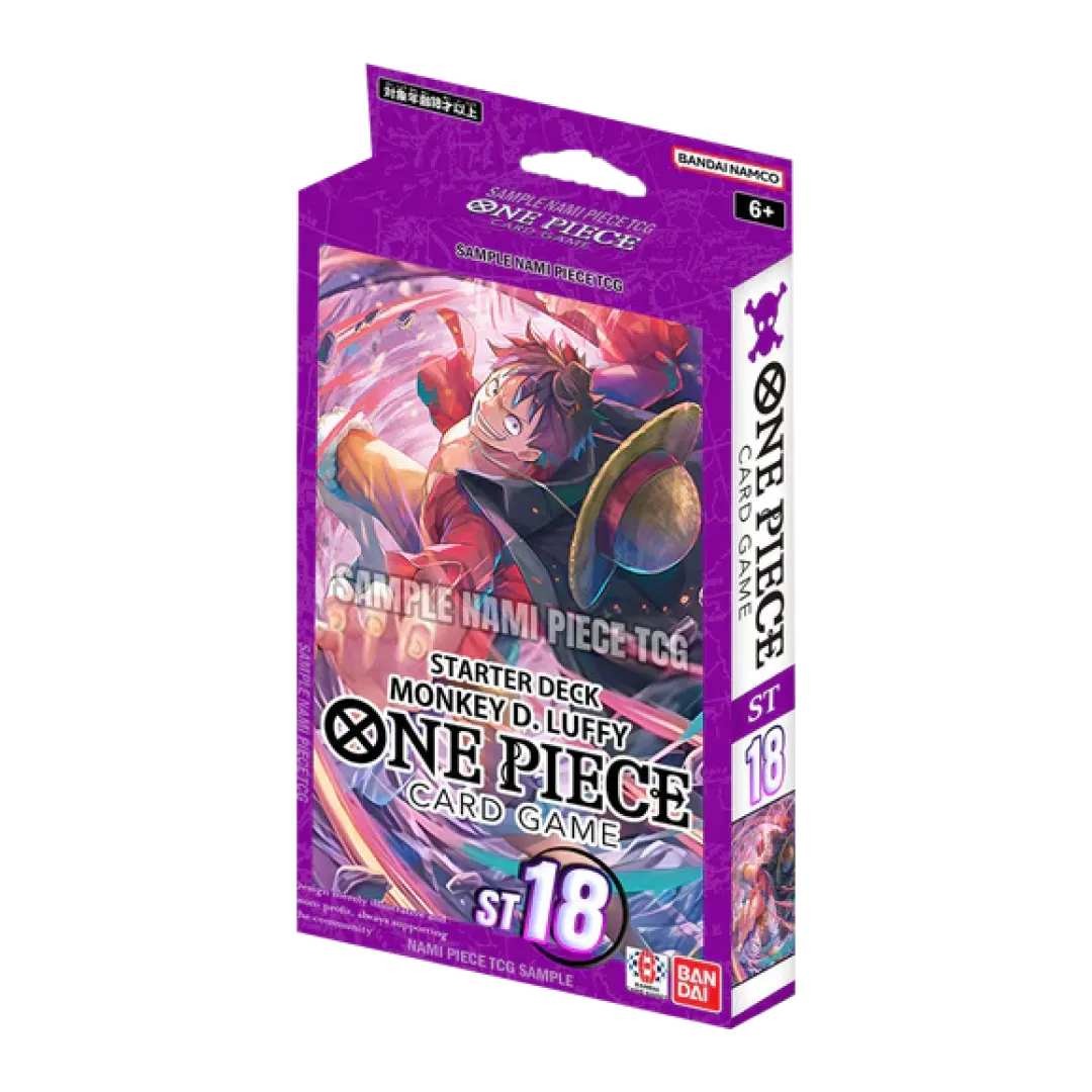 ONE PIECE TCG: Monkey.D.Luffy (Purple) STARTER DECK (ST-18)