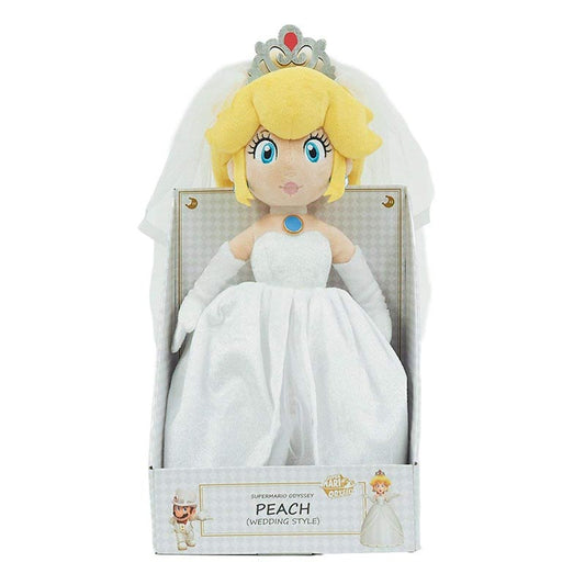 Little Buddy 1692 Super Mario Odyssey: Peach Bride (Wedding Style) Plush