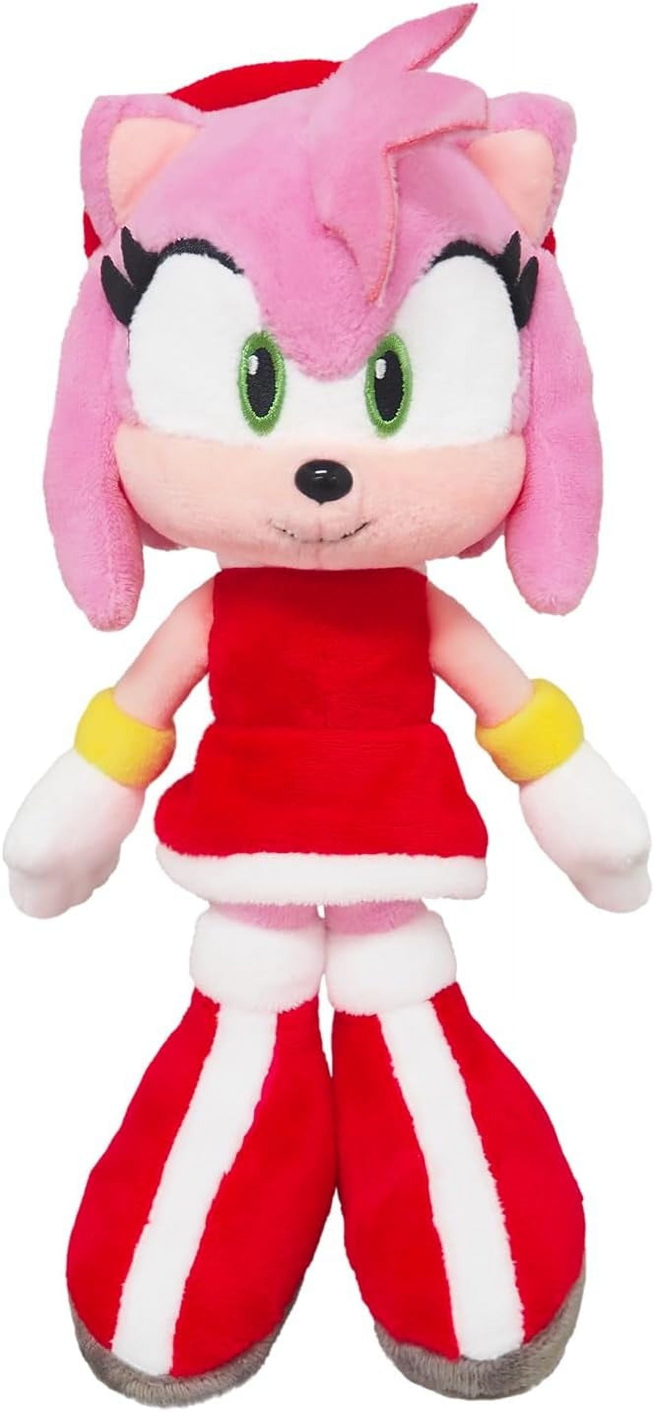 Sanei Boeki STH04 Sonic The Hedgehog All Star Collection Amy (S) W 5.1 x D 3.9 x H 8.7 inches (13 x 10 x 22 cm) Plush Toy