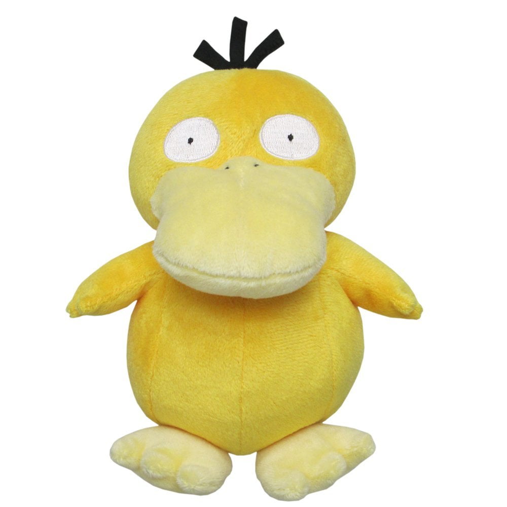 Sanei Pokemon All Star Series Psyduck Stuffed Plush, 7", Yellow (PP04)