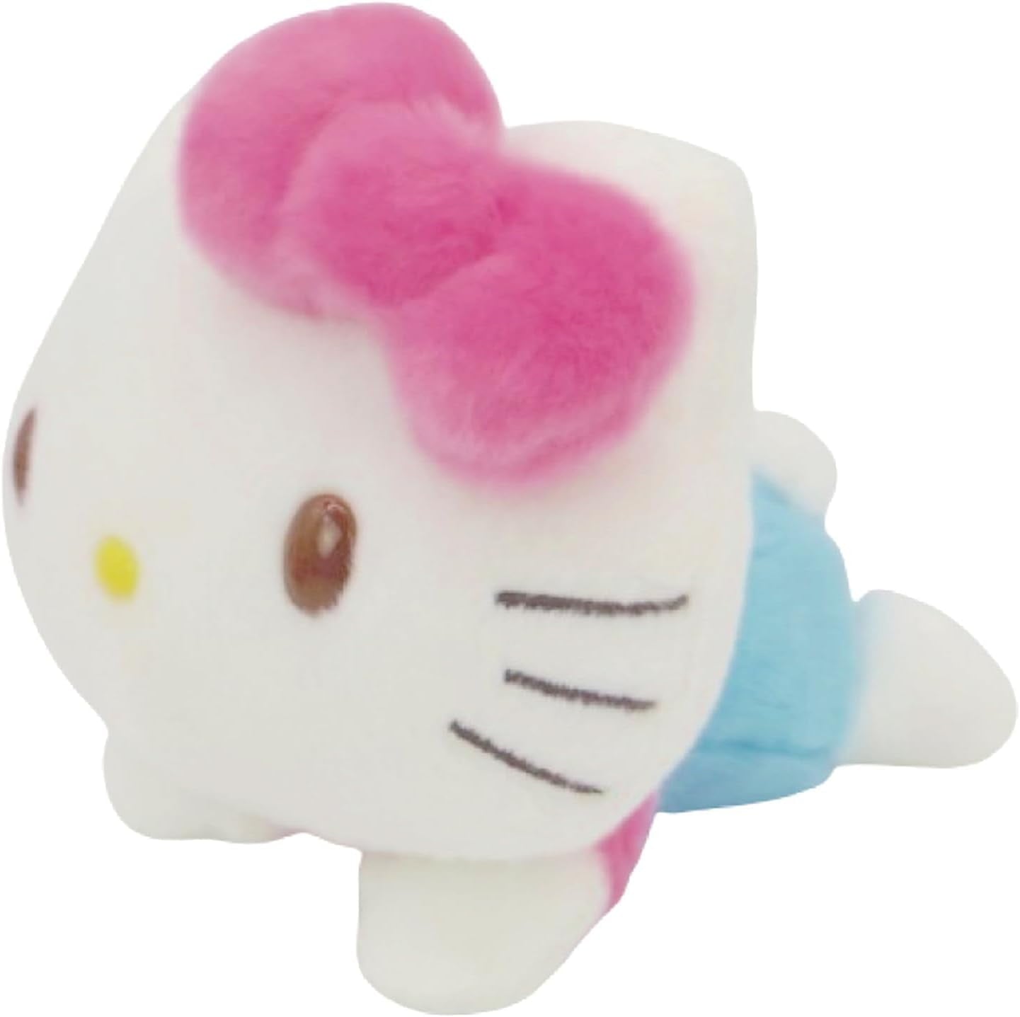 Sanrio Fluffy Hello Kitty Yes Type Laying Down Plush Toy