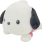 Sanrio Fluffy Pochacco Yes Type Plush H 4.1 x W 6.3 x D 5.9 inches (10.5 x 16 x 15 cm)