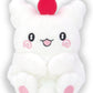 Sanrio Hanamaru Ghost Fluffy Plush 205490-25 H 15 x W 14.5 x D 12 cm
