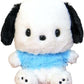 Sanrio Howahowa Pochacco (Small) Plush Blue H18 x W 16 x D 11 cm